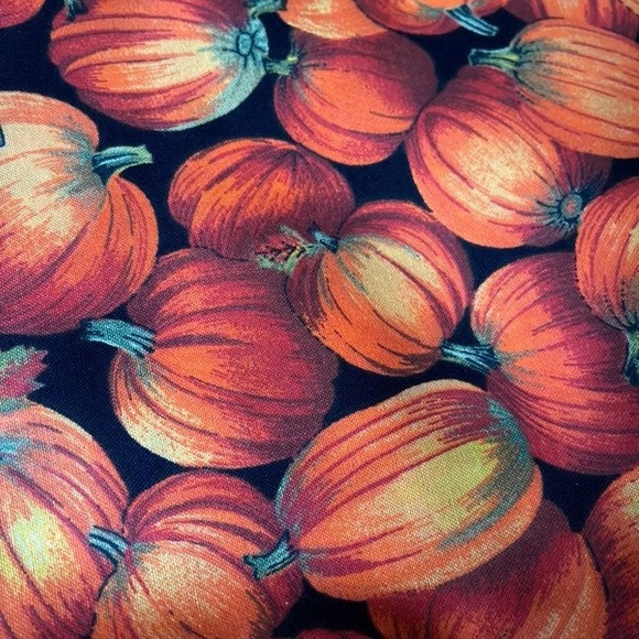 Pumpkin fabric - Picture 1 of 3